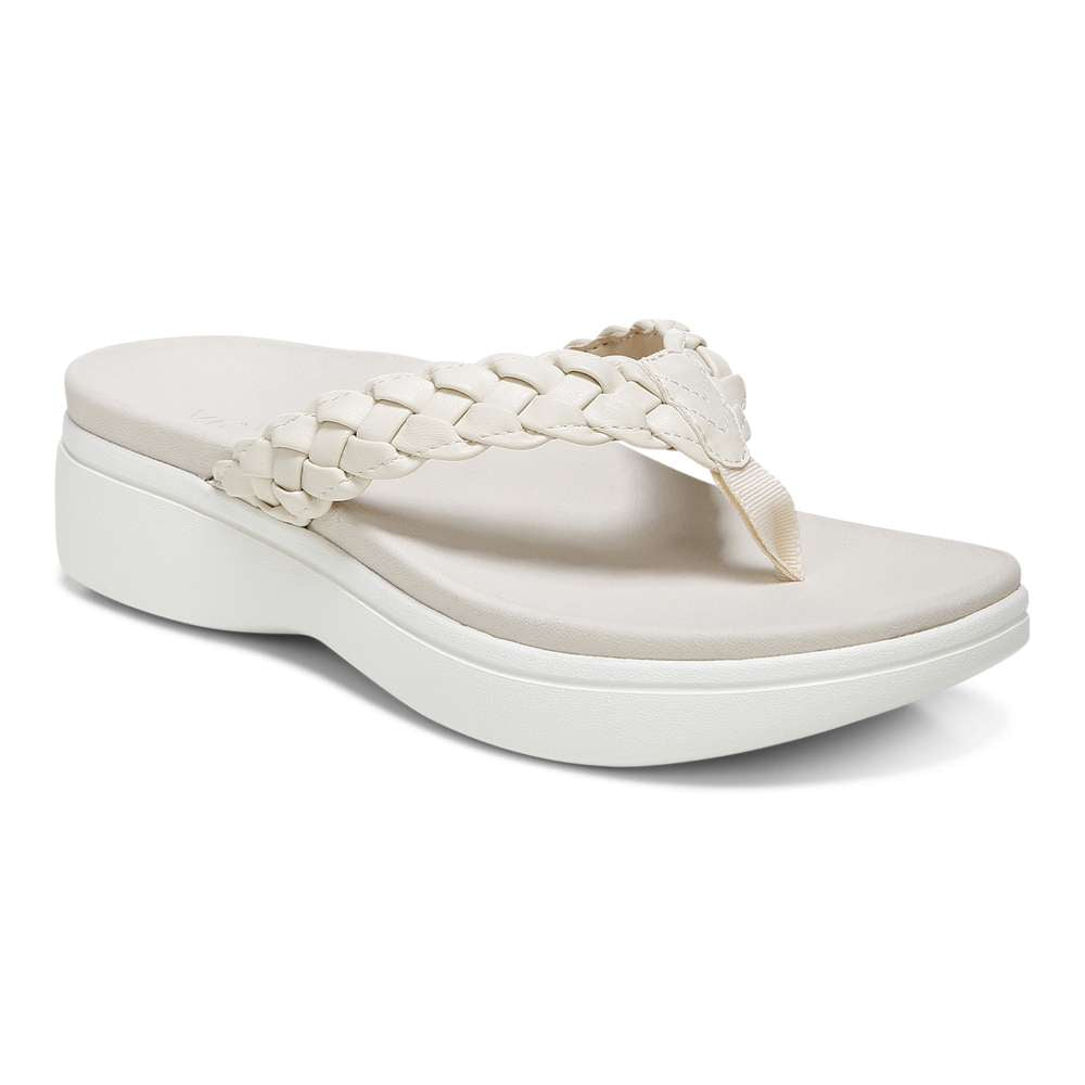 Kenji Platform Sandal - Cream