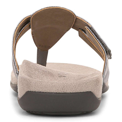 Karley Toe Post Sandal - Silver