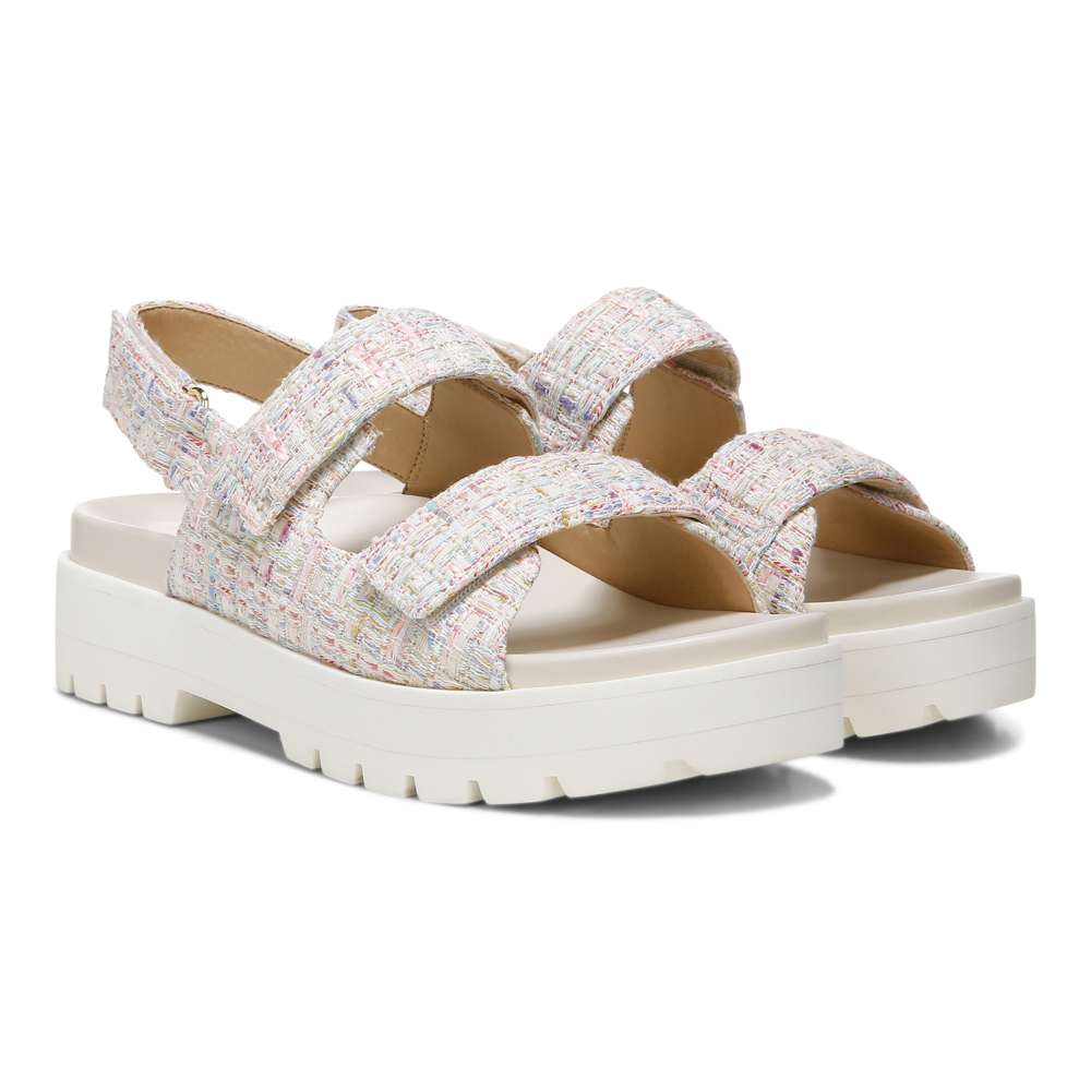 Marselle Lug Sandal - Peony Multi