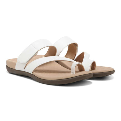 Morgan Slide Sandal - White
