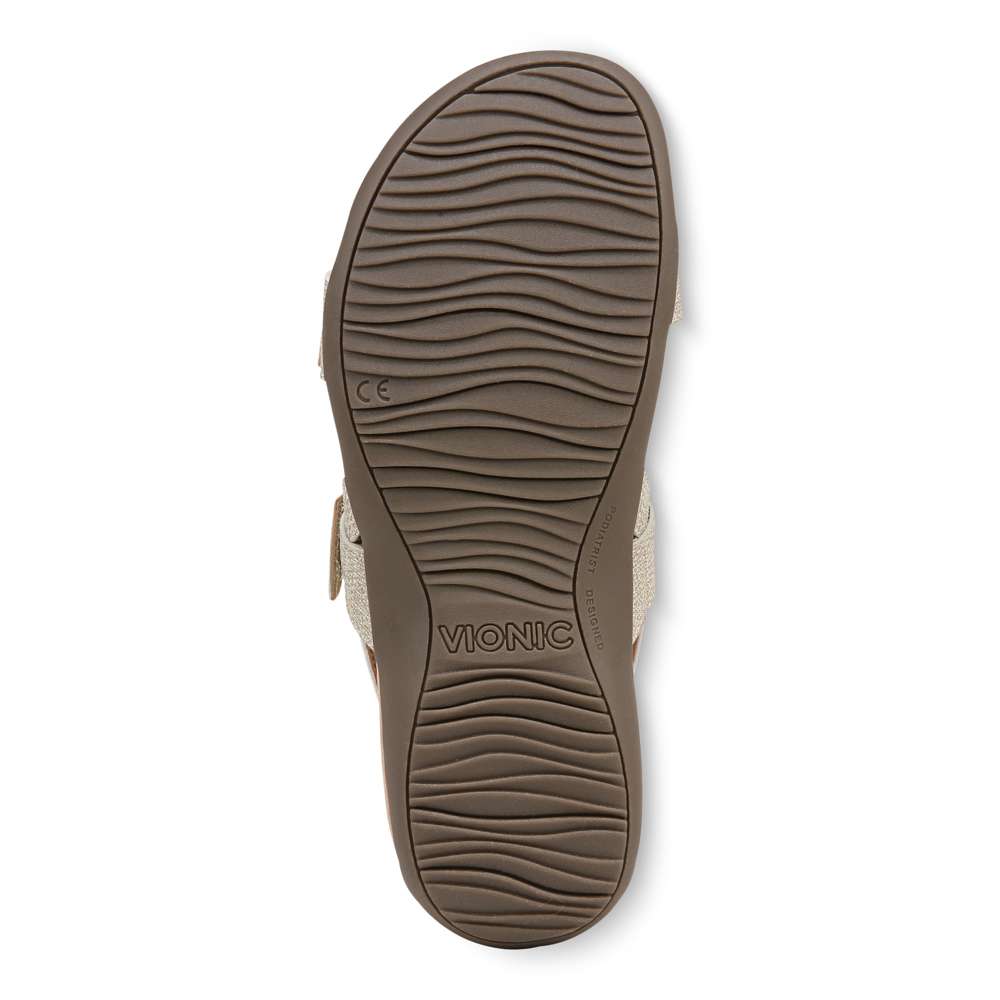 Reese Backstrap Sandal - Oatmeal