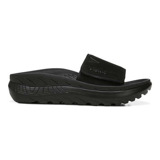 Rejuvenate Recovery Sandal - Black/Black