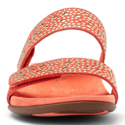 Samoa Slide Sandal - Coral
