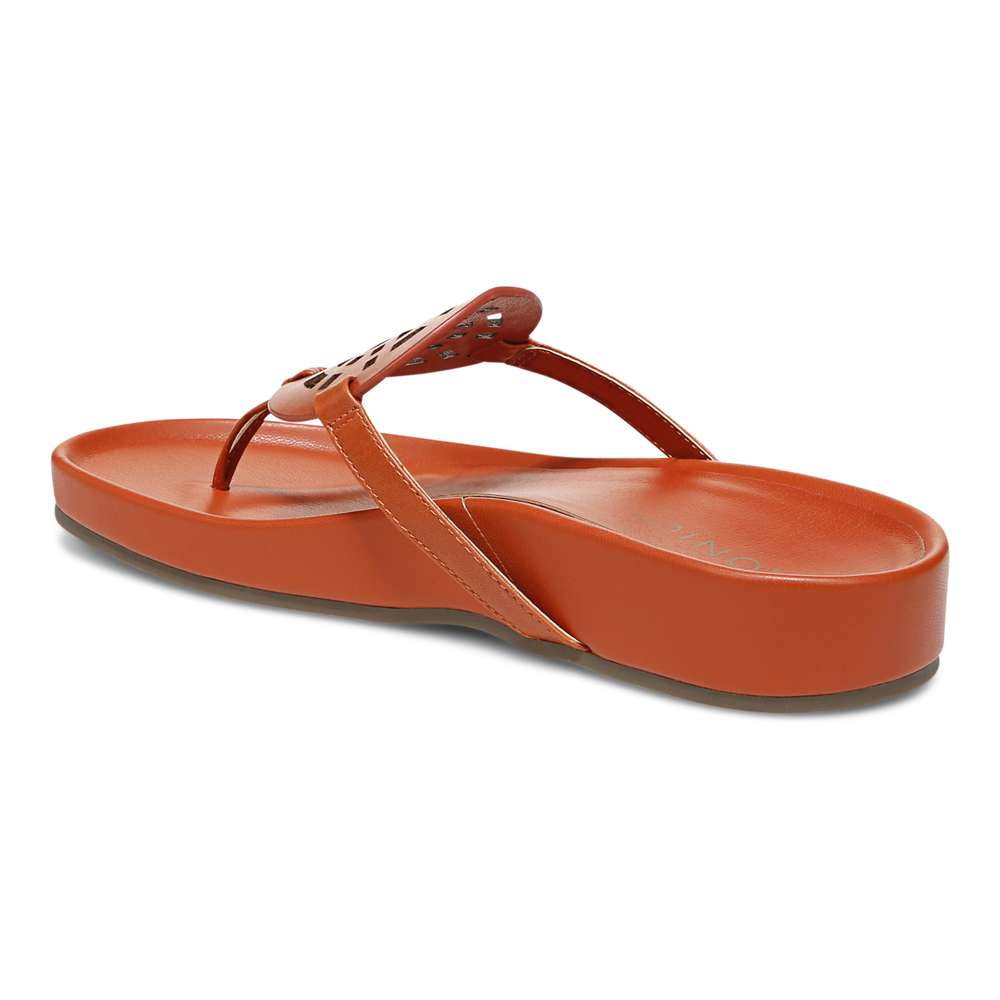 Solari Toe Post Sandal - Clay