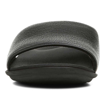 Val Slide Sandal - Black