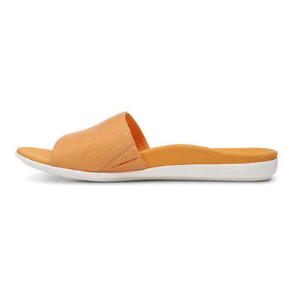 Val Slide Sandal - Neon Nubuck