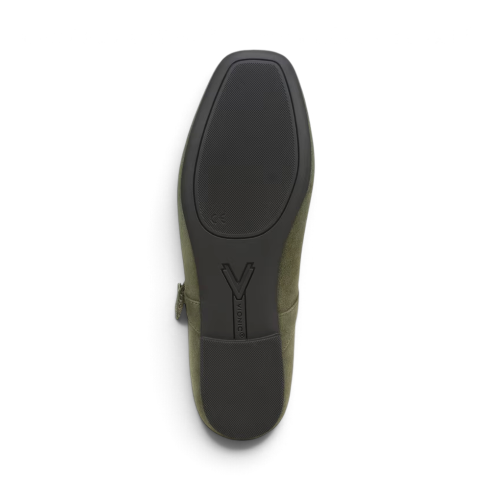 Alameda Mary-Jane Flat - Olive