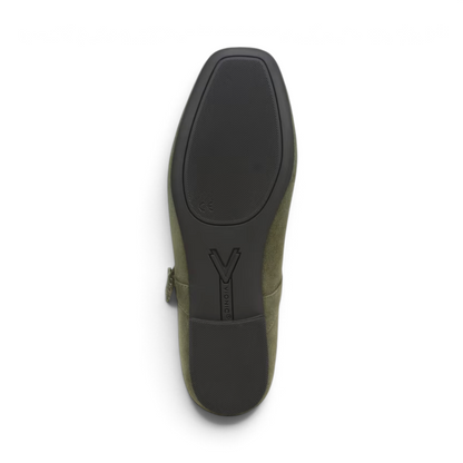 Alameda Mary-Jane Flat - Olive