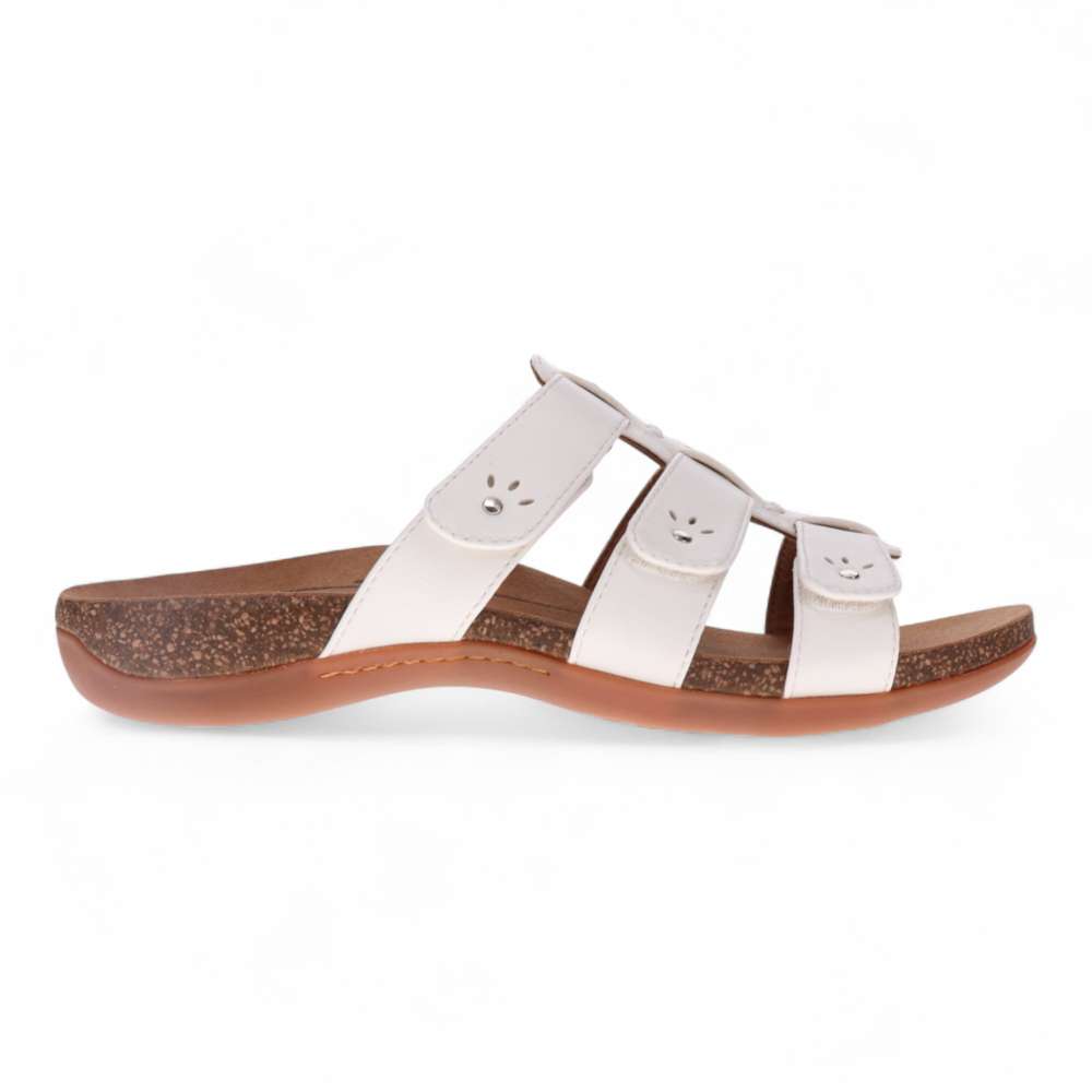 Andrea Slide - White Milled