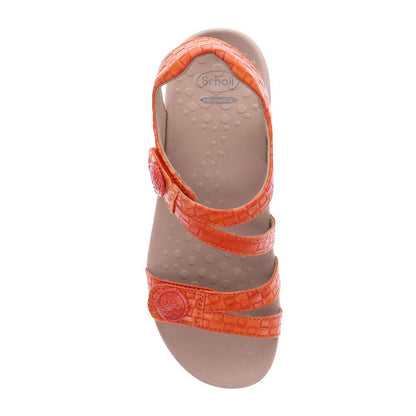 Arianna Sandal - Tangerine Brick