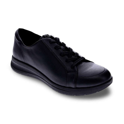 Athens Lace-Up Casual Sneaker - Black