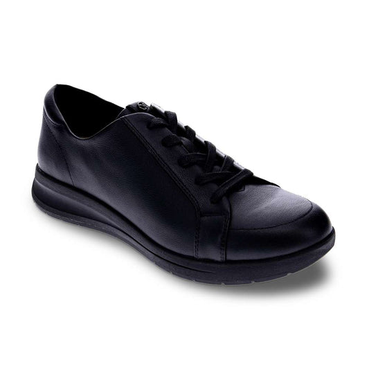 Athens Lace-Up Casual Sneaker - Black