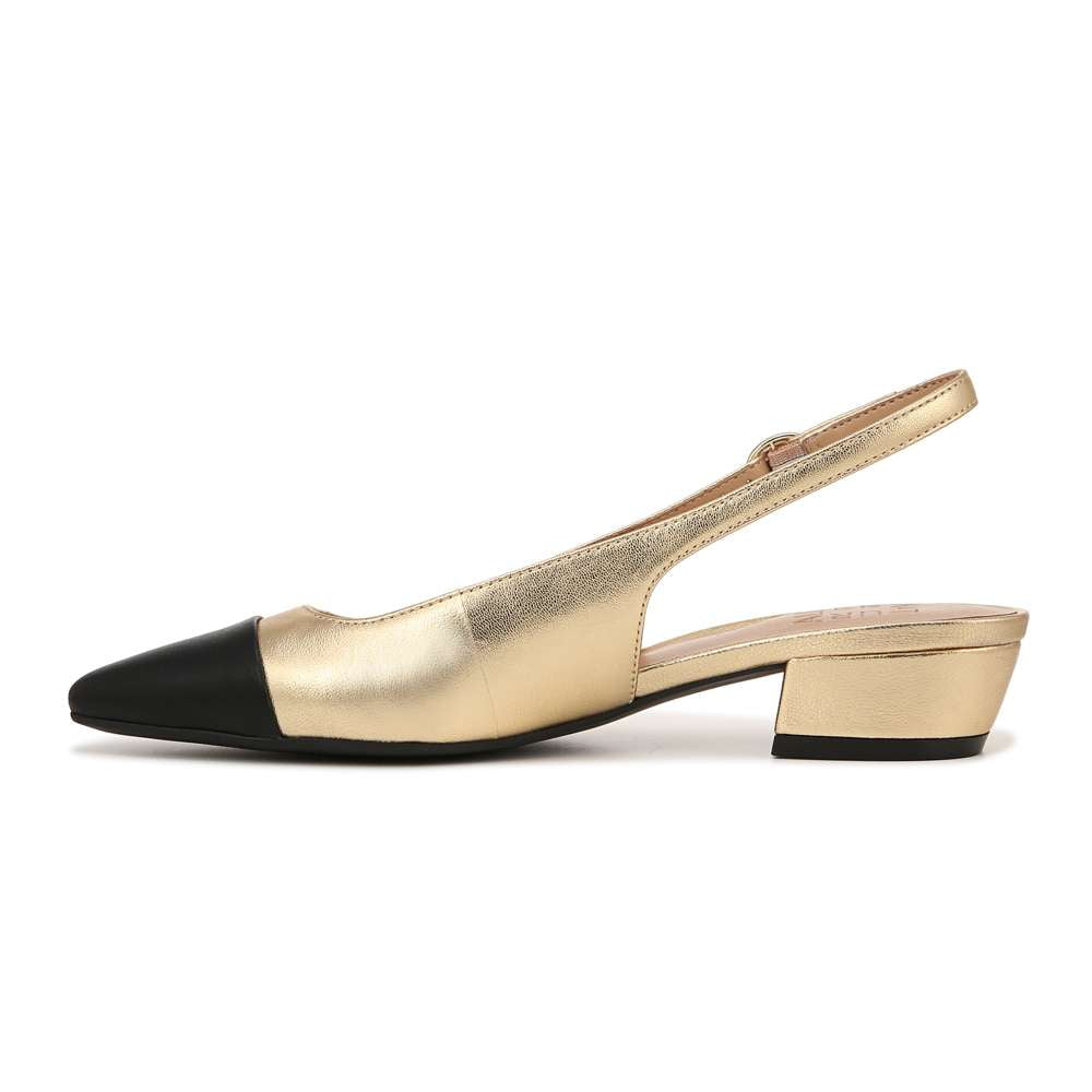 Banks Slingback - Dark Gold/Black