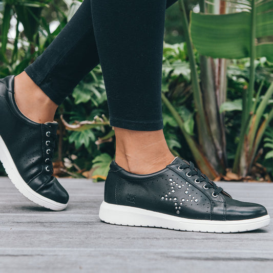 Lifestyle image for Basha Casual Sneaker - White