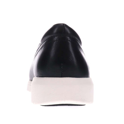 Bridgette Slip-On Casual Sneaker - Black Leather