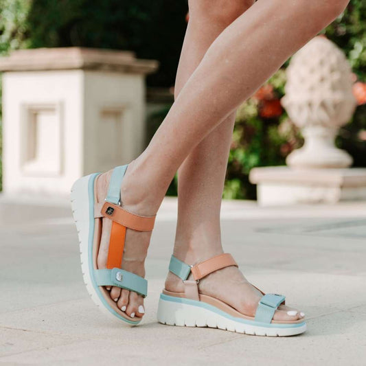 Lifestyle image for Candice Sandal - Jade Multi