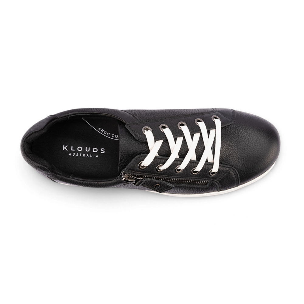 Cara Pebble Casual Sneaker - Black