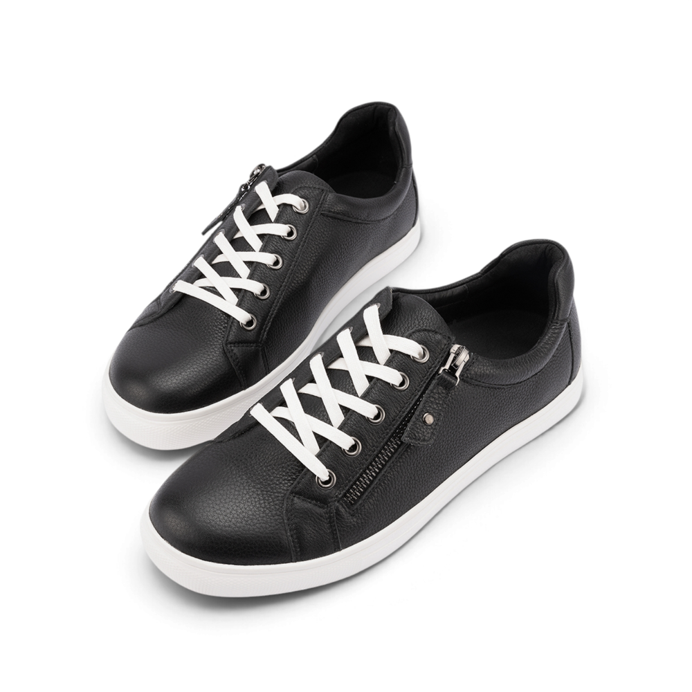 Cara Pebble Casual Sneaker - Black