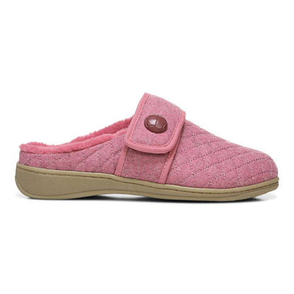 Carlin Mule Slipper - Rhubarb