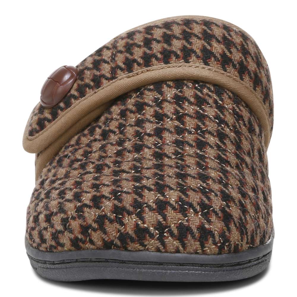Carlin Mule Slipper - Toffee