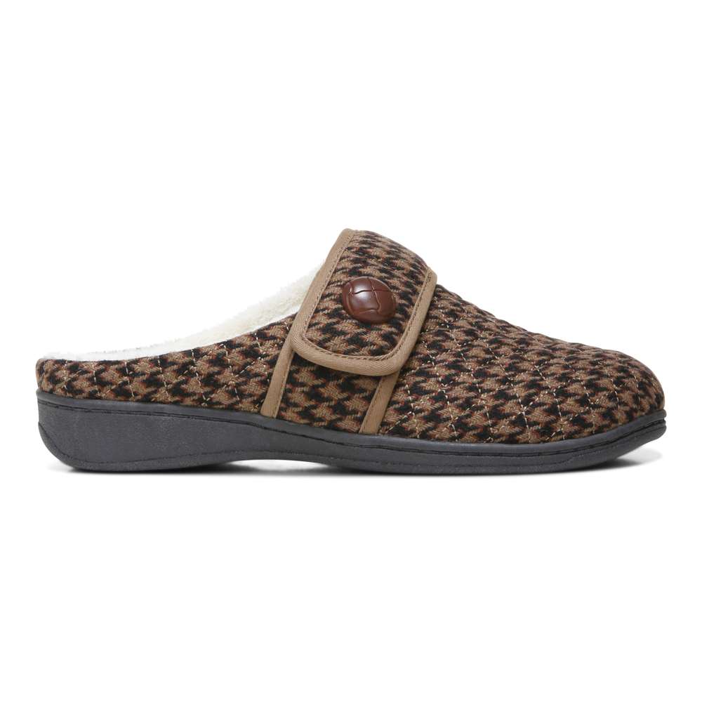Carlin Mule Slipper - Toffee
