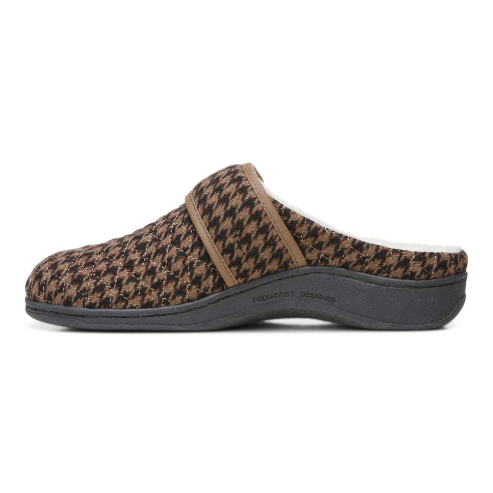 Carlin Mule Slipper - Toffee