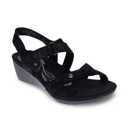 Casablanca Wedge - Midnight