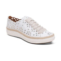 Charlotte Lace-Up Sneaker - White