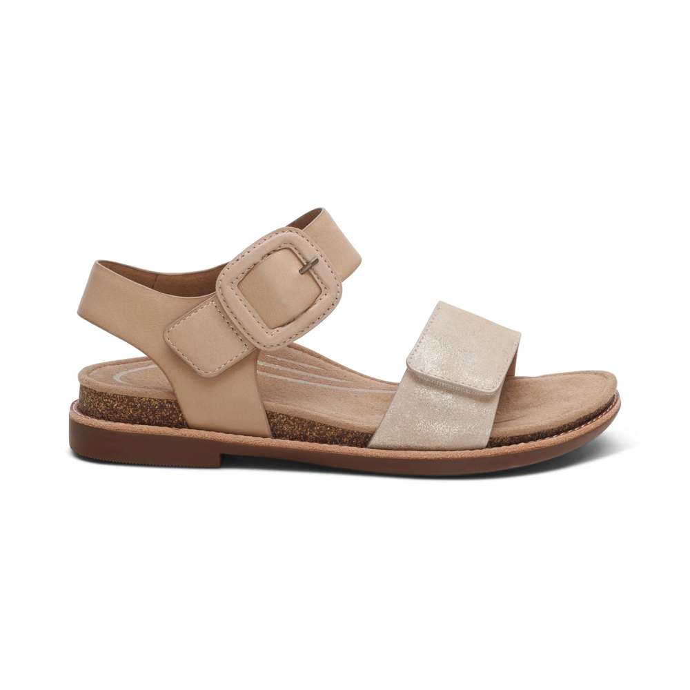 Claire Sandal - Champagne