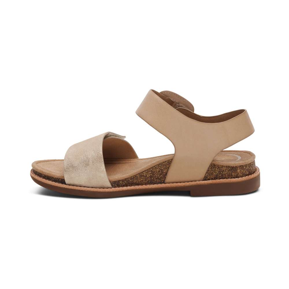 Claire Sandal - Champagne