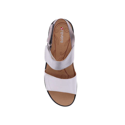 Como Adjustable Slingback Sandal - Silver Fusion