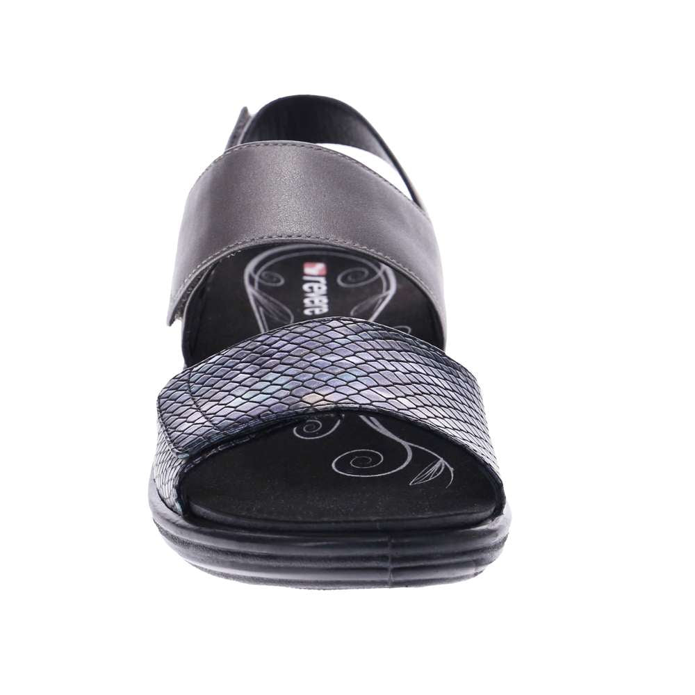 Como Adjustable Slingback Sandal - Slate/Slate Interest
