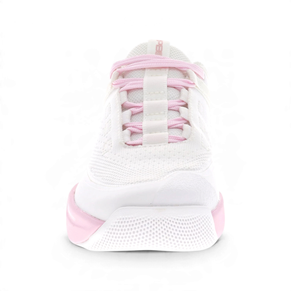 Court 2 Women's Mesh Sneaker - White/Pink
