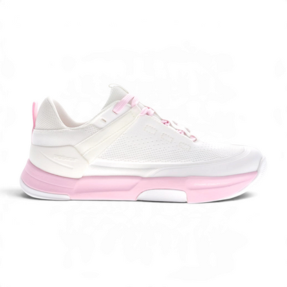 Court 2 Women's Mesh Sneaker - White/Pink