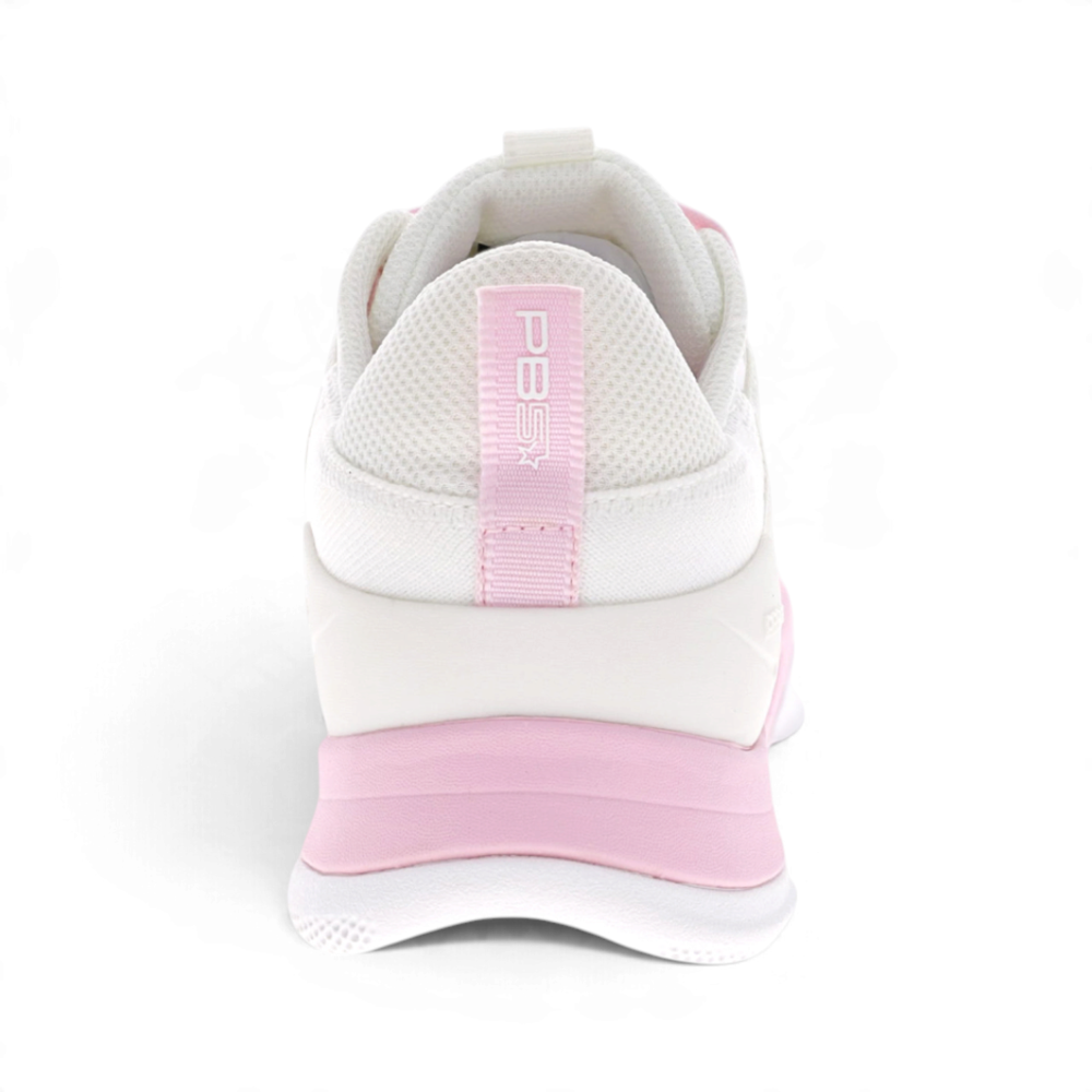 Court 2 Women's Mesh Sneaker - White/Pink