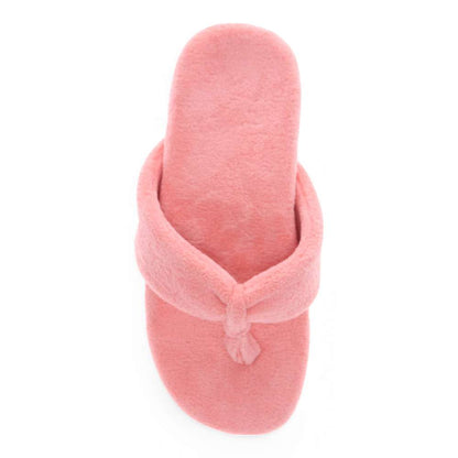 Cozy Toe Post Slipper - Apricot