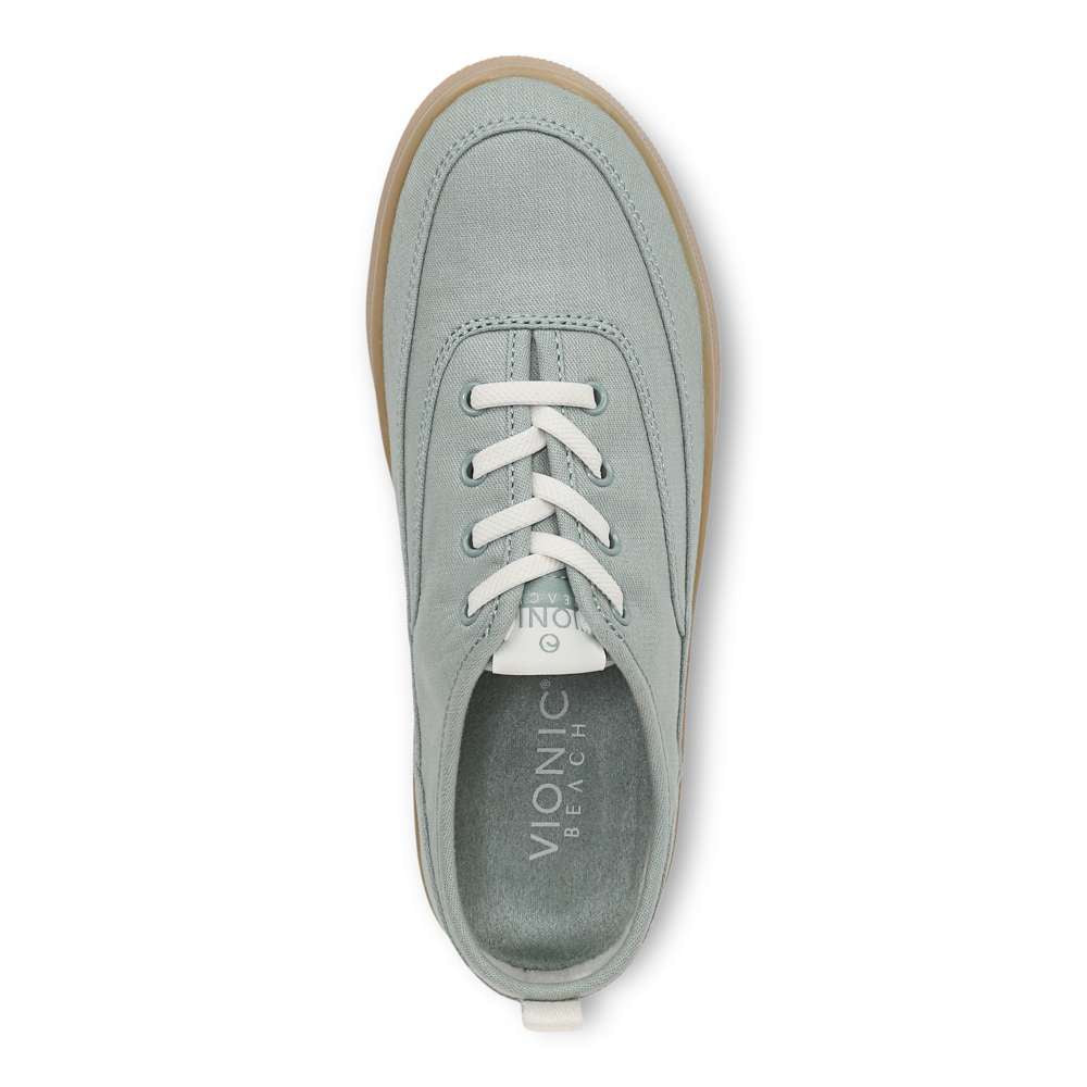 Cyan Slip-On Casual Sneaker - Iceberg Green