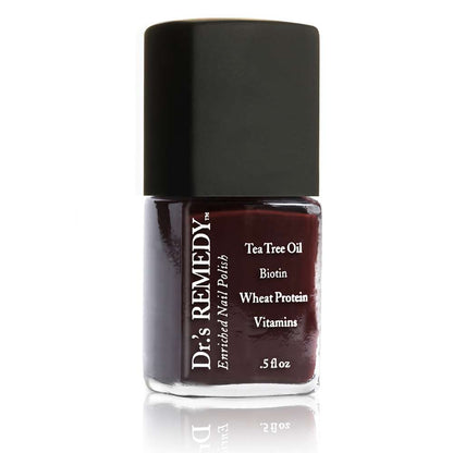 Dr's Remedy Nail Polish - DEFENSE Deep Red