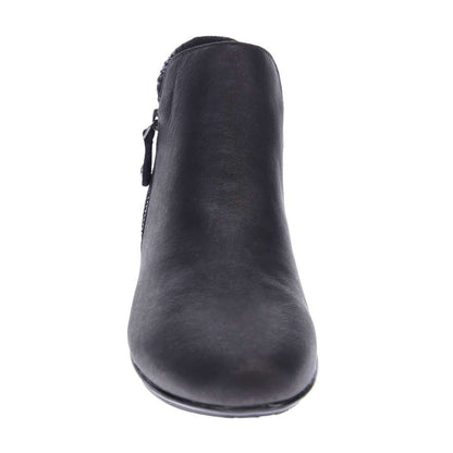 Damascus Wedged Boot - Onyx/Black Lizard