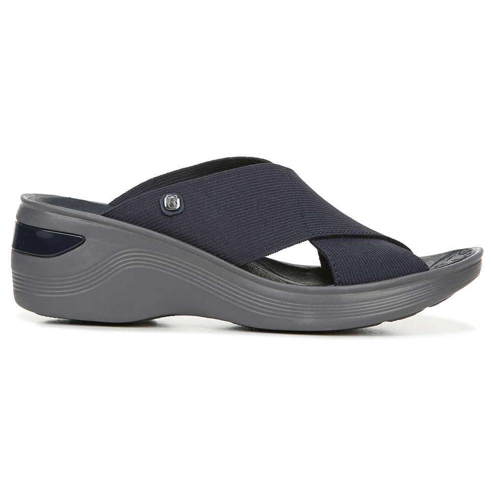 Desire Slide - Navy/Grey