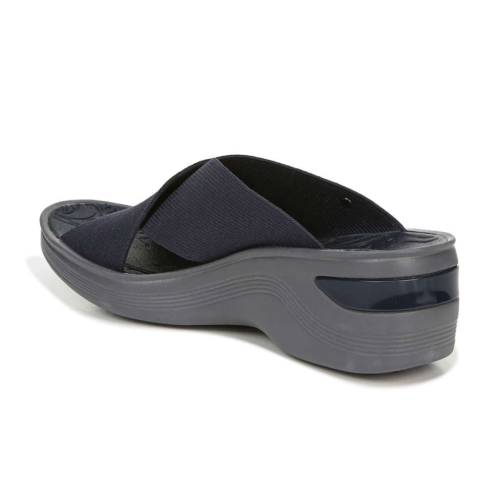 Desire Slide - Navy/Grey