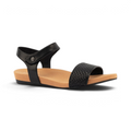 Dominica Weave Sandal - Black