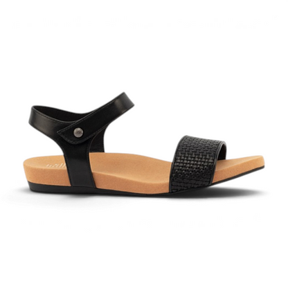 Dominica Weave Sandal - Black