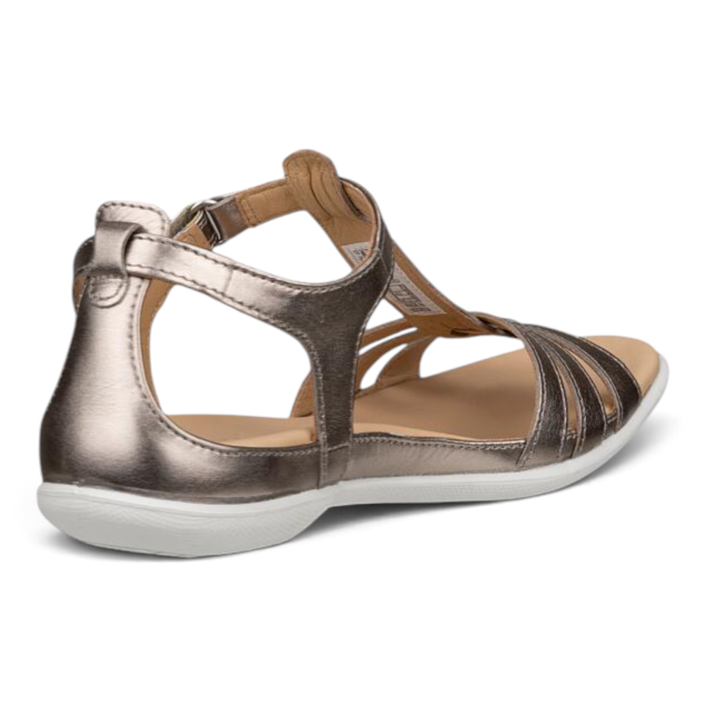 Flash T-Bar Sandal - Cashmere Metallic