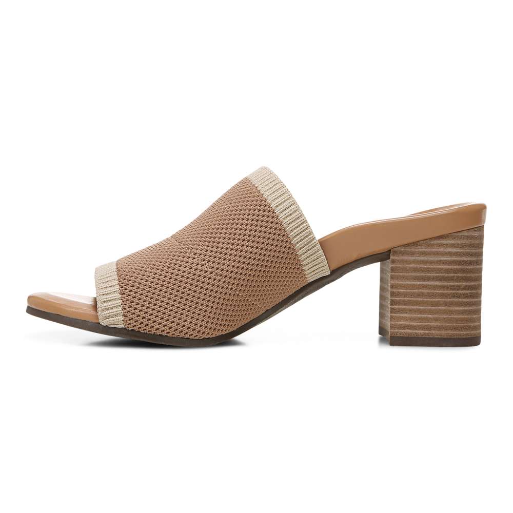 Fleur Heeled Sandal - Toasted Nut