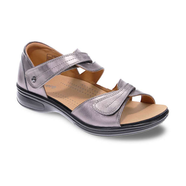 Geneva Sandal - Gunmetal