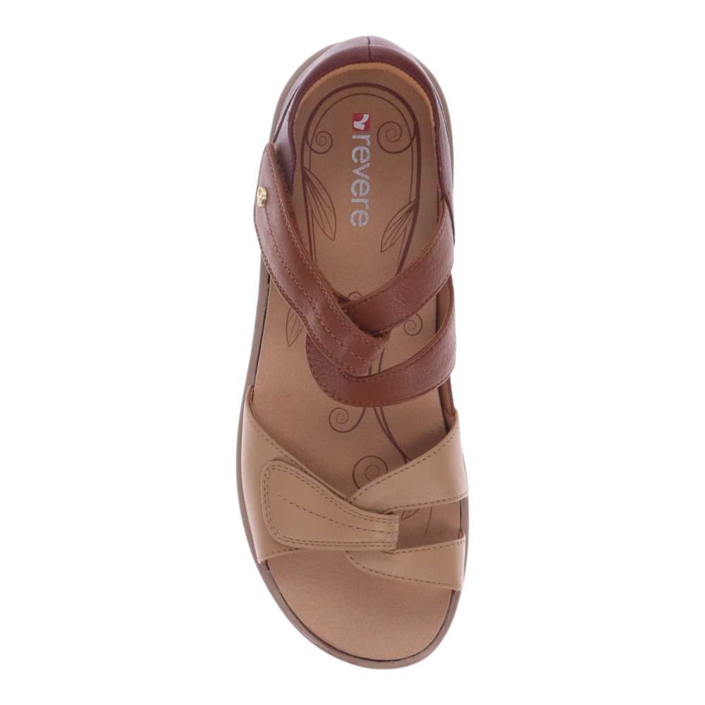Geneva Sandal - Tan Multi