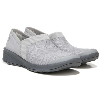 Gia Slip-On Casual Sneaker - Grey Knit