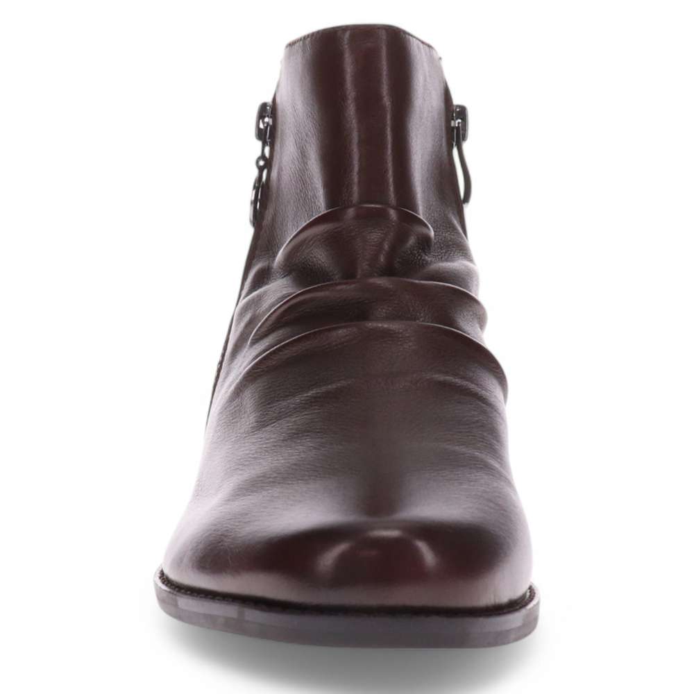 Haley Heeled Boot - Chocolate