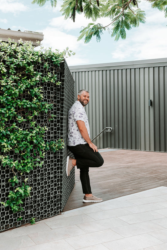 Lifestyle image for Harbour Slip On - Chocolate